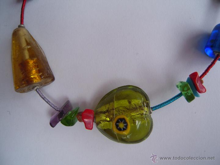 Segunda mano: Juego collar y pendientes multicolor - Foto 3