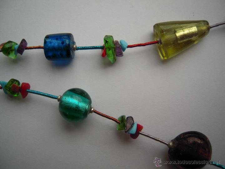 Segunda mano: Juego collar y pendientes multicolor - Foto 4