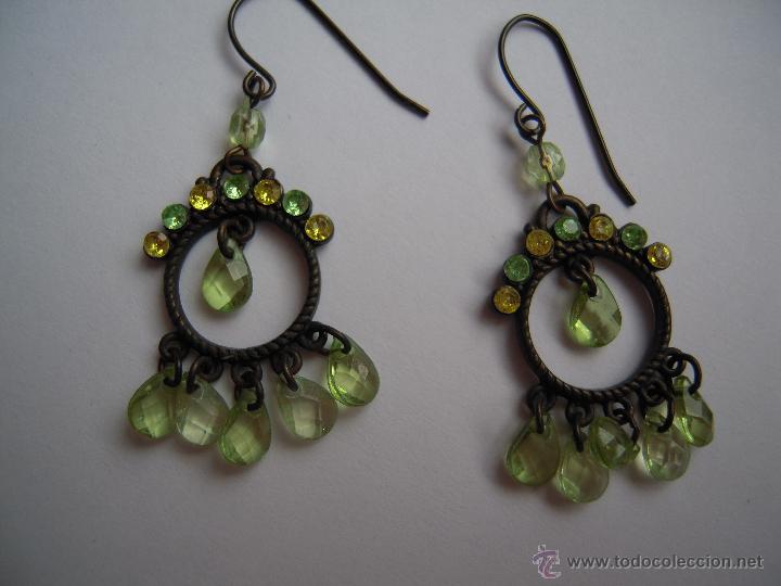 Segunda mano: Conjunto pulsera y pendientes verdes - Foto 2