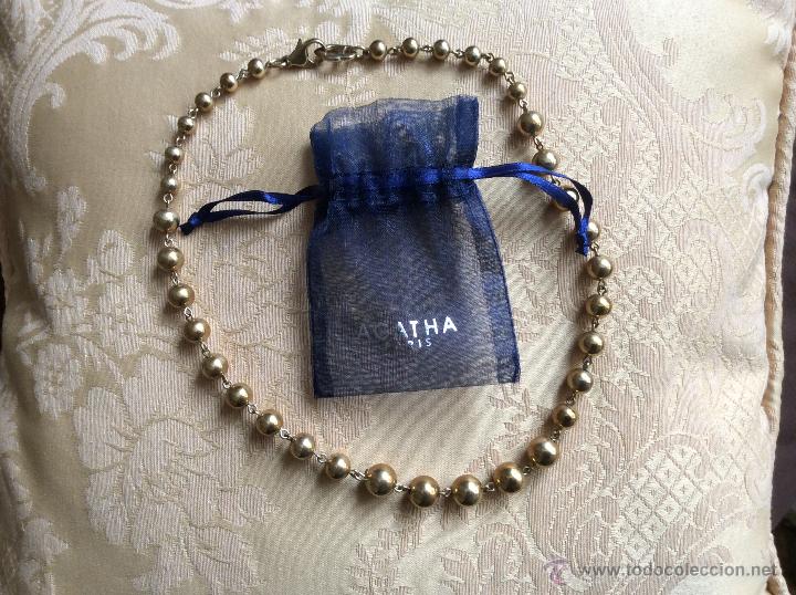 Segunda mano: GARGANTILLA, COLLAR BRONCE AGATHA PARIS - Foto 3