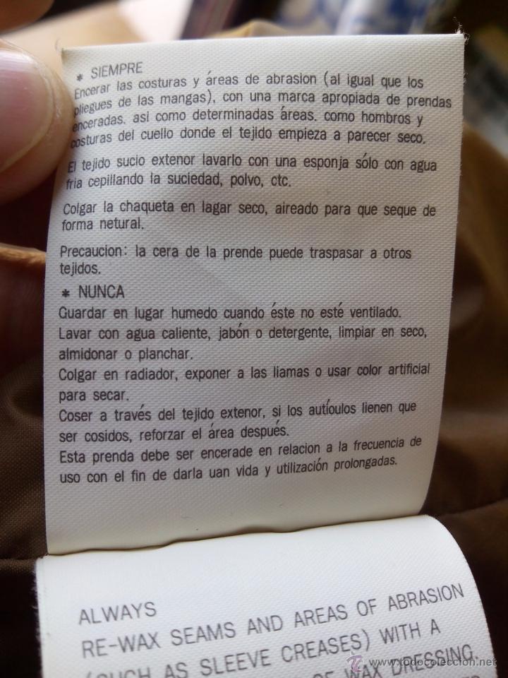 Segunda mano: CHAQUETON MARRON CON FORRO DESMONTABLE SPRINGFIELD - Foto 8