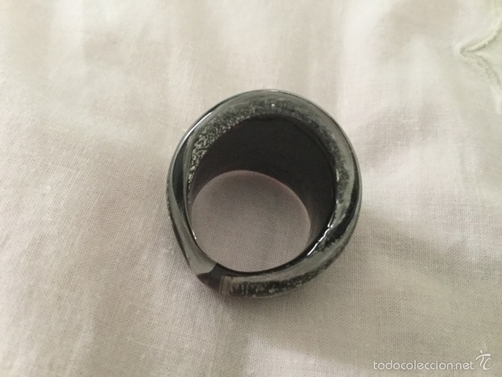 Segunda mano: Anillo de cristal de murano - Foto 2