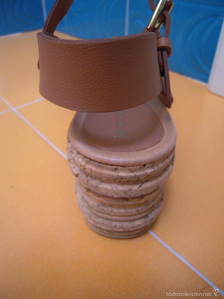 Segunda mano: Sandalias con cu&ntilde;a n&ordm; 40 - Foto 5