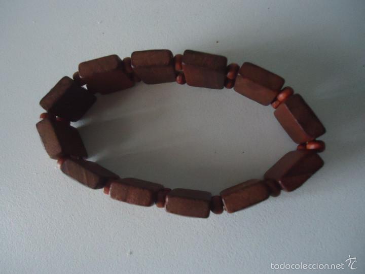 Segunda mano: pulsera madera con decoracion (2) - Foto 2