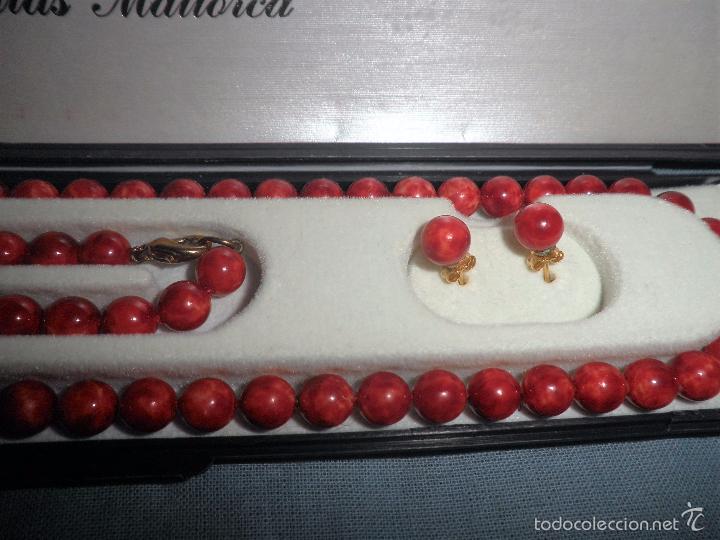 Segunda mano: PERLAS ROJAS MALLORCA - SET COMPLETO. - Foto 3