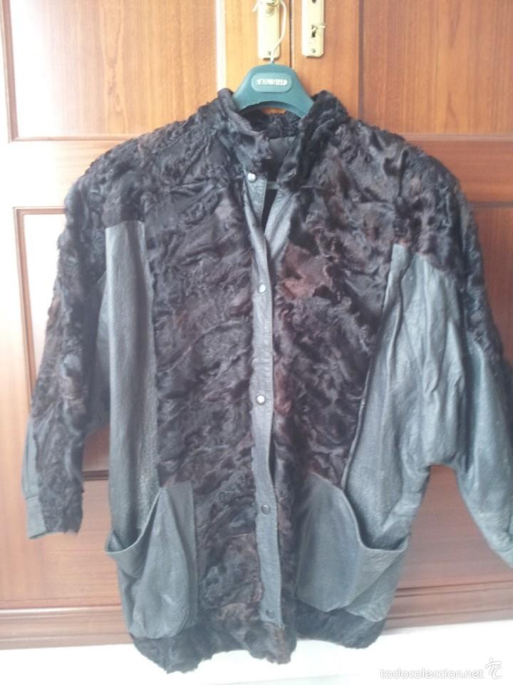 Segunda mano: CHAQUET&Oacute;N PIEL Y VISON - Foto 1