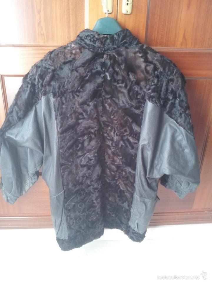 Segunda mano: CHAQUET&Oacute;N PIEL Y VISON - Foto 2
