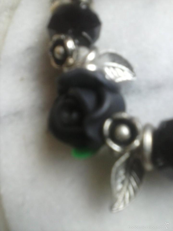 Segunda mano: PULSERA  3 ROSAS NEGRAS . - Foto 3