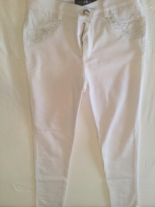 Segunda mano: PANTALONES LOTE: VAQUERO Y BLANCO - Foto 3