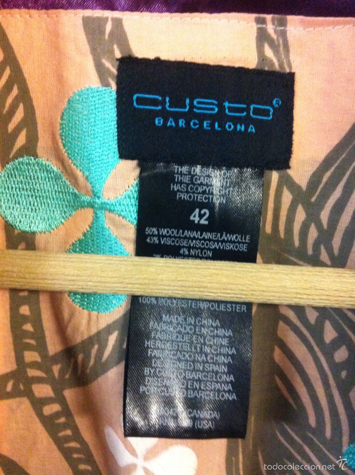 Segunda mano: Chaqueta CUSTO - Foto 2