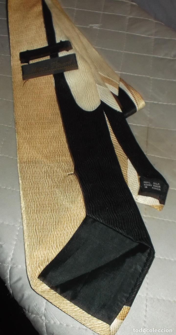 Segunda mano: corbata seda natural de Henri Picard - Foto 3