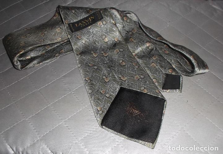 Segunda mano: corbata de seda natural de Lanvin  Paris - Foto 2