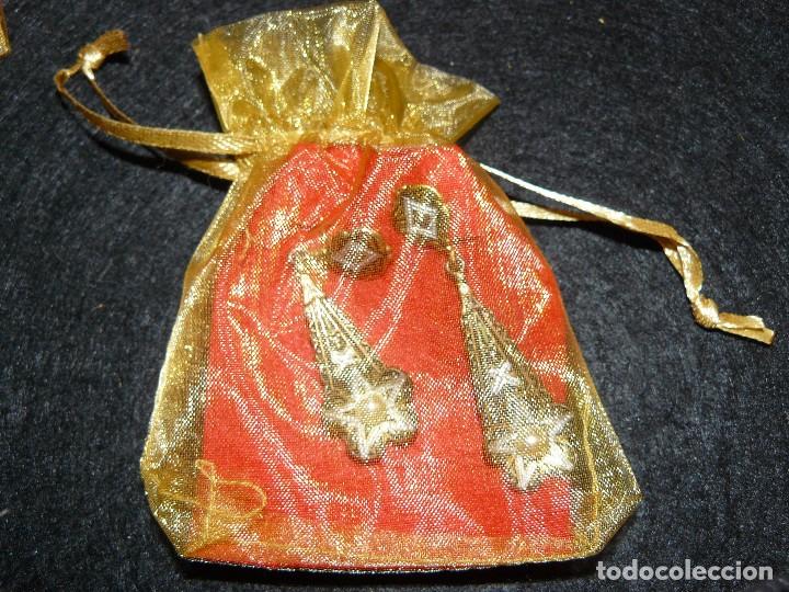 Segunda mano: PENDIENTES DAMASQUINADOS DE TOLEDO - Foto 2