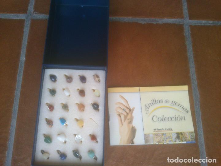 Segunda mano: ANILLOS DE GEMAS COLECCION - Foto 1