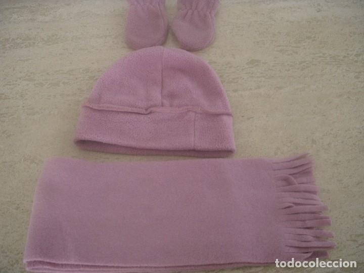 Segunda mano: Impecable conjunto bufanda, gorrito y guantes - Foto 2