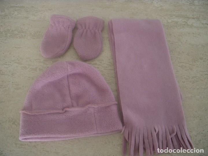 Segunda mano: Impecable conjunto bufanda, gorrito y guantes - Foto 4