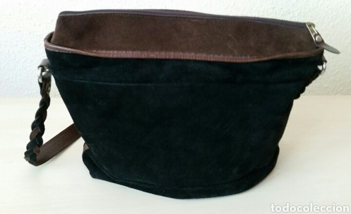 Segunda mano: BOLSO DE SE&Ntilde;ORA EN PIEL Y ANTE - Foto 3