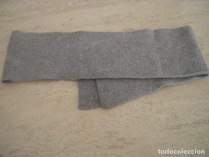 Segunda mano: Bufanda punto gris perla - Foto 3