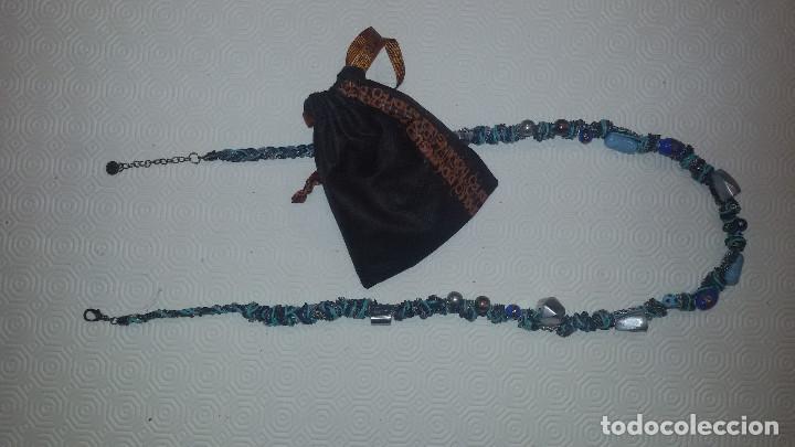 Segunda mano: COLLAR ADOLFO DOMINGUEZ. 100CM ABIERTO. - Foto 3
