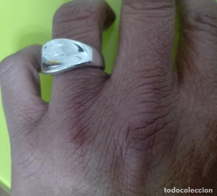 Segunda mano: ANILLO EN PLATA PRIMERA LEY - Foto 1