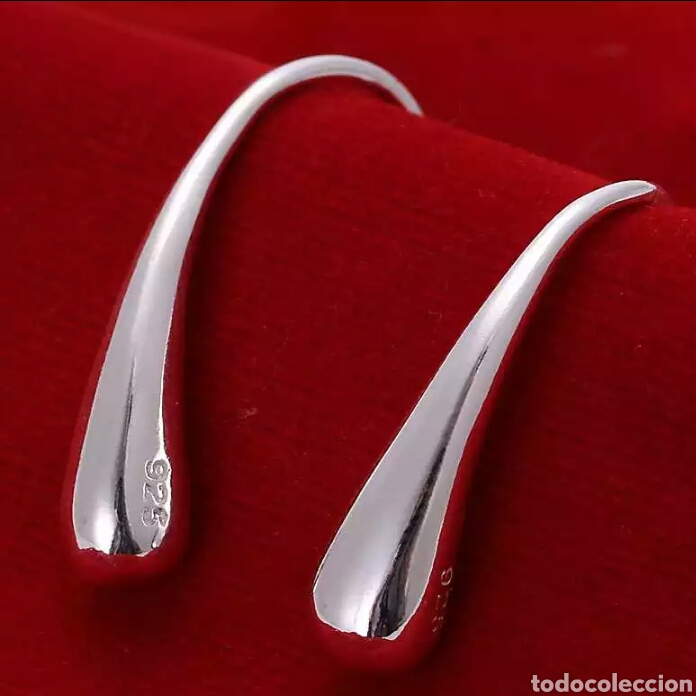 D'Occasion: Pendientes de plata de ley contrastado
