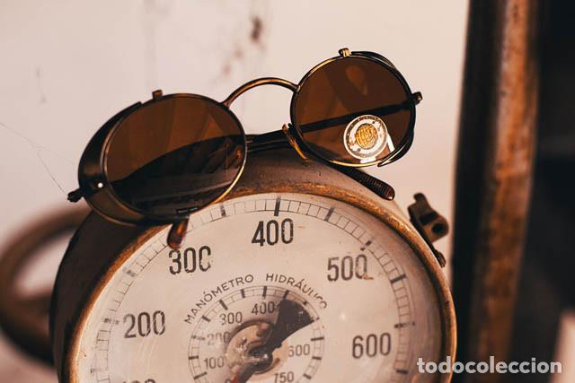 Segunda mano: GAFAS DE SOL VINTAGE TIPO STEAM PUNK MECANO DETECTIVES 3112-142 STOCKHOLM, STEAMPUNK SUNGLASSES