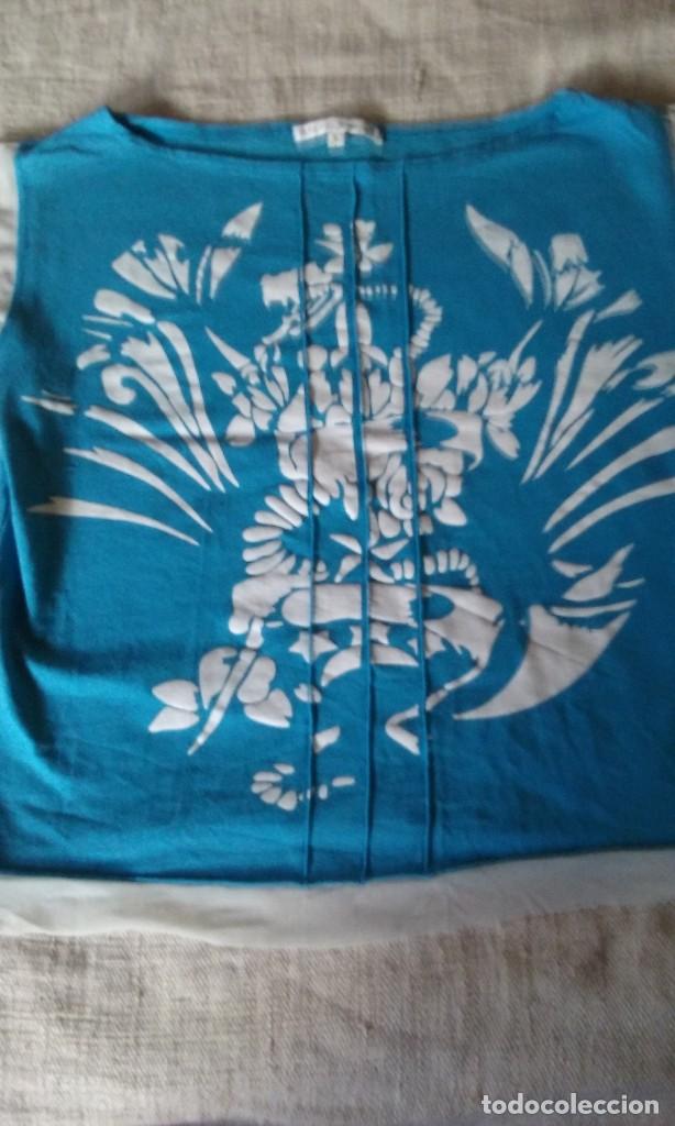 Segunda mano: camiseta azul blanca - Foto 1