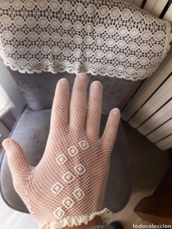 Segunda mano: Bonitos guantes de crochet - Foto 1