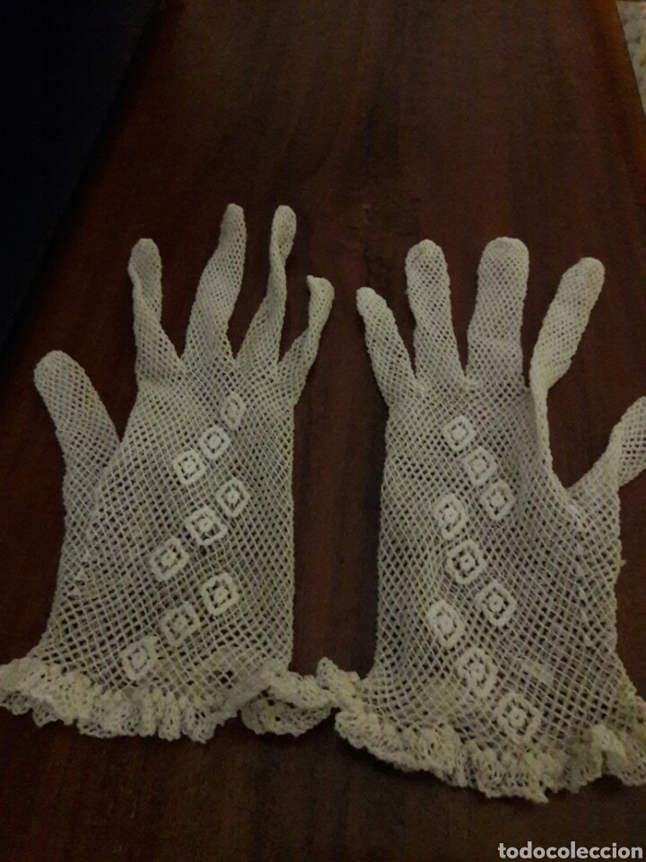 Segunda mano: Bonitos guantes de crochet - Foto 2
