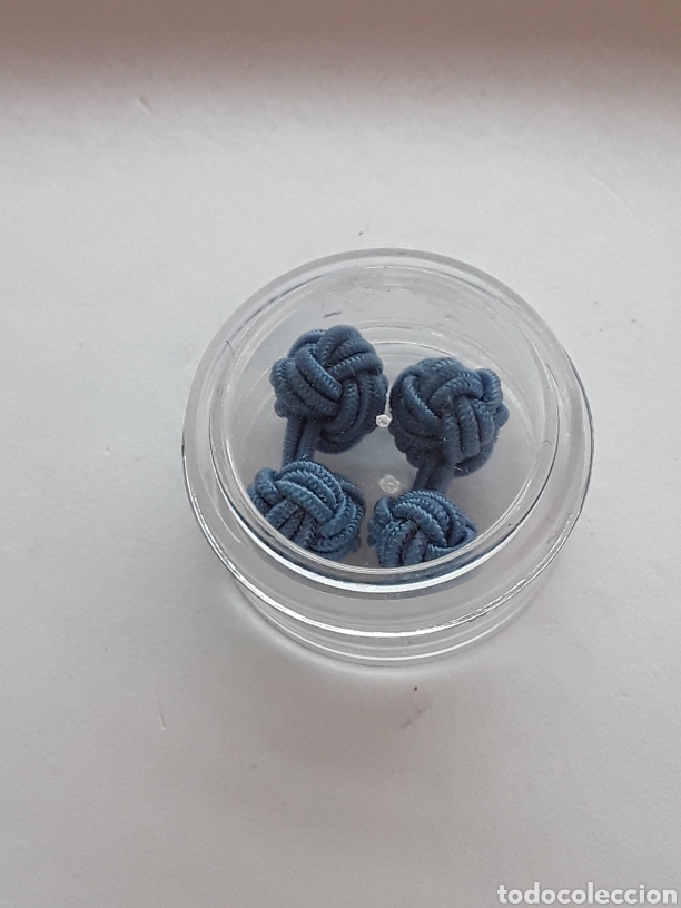 Segunda mano: Gemelos color azul bolas - Foto 2