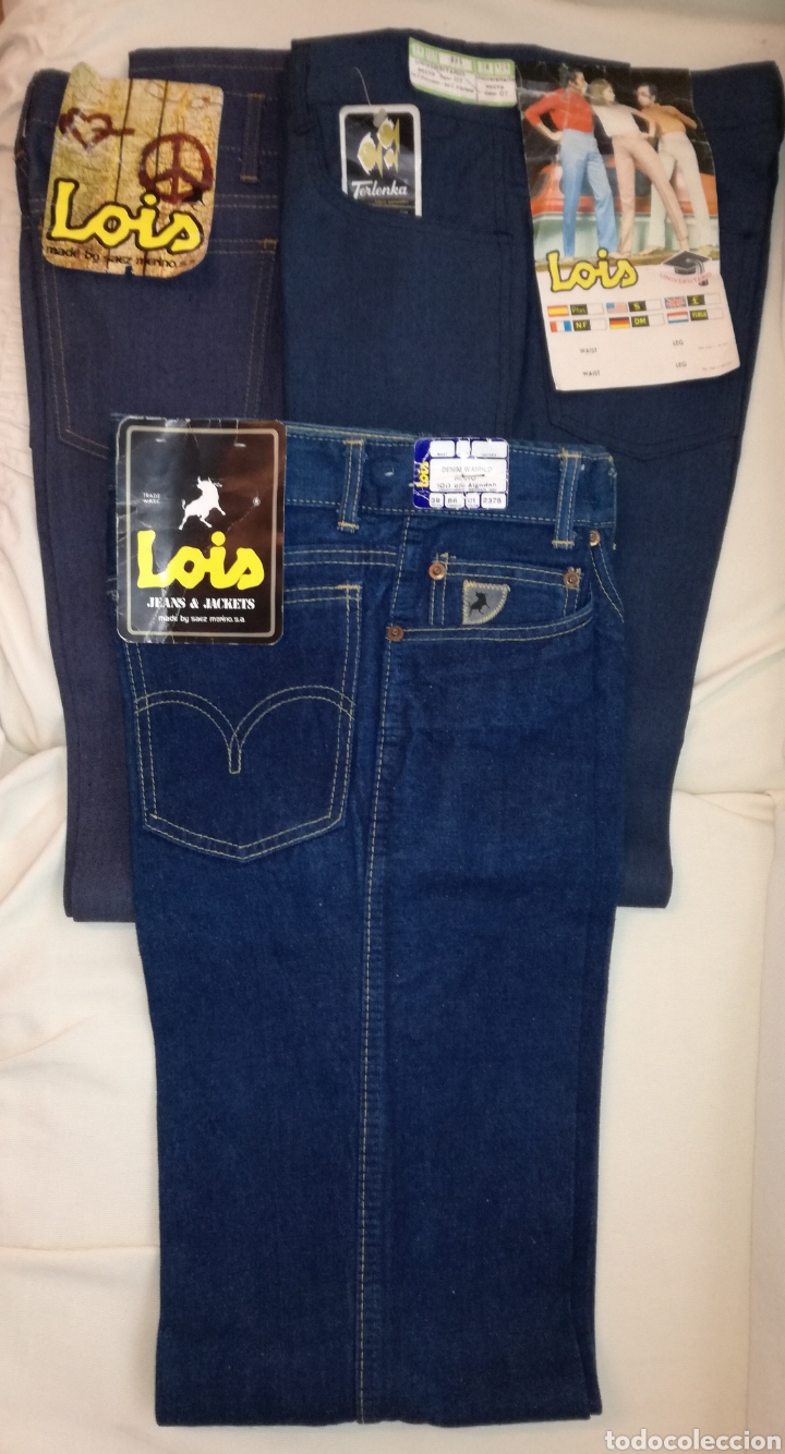 Tres Antiguos Pantalones Lois A Estrenar Comprar Ropa Y