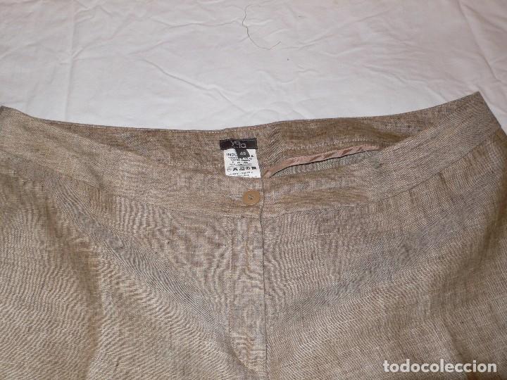 Segunda mano: PANTAL&Oacute;N SRA. EN LINO MARCA YERA - Foto 2