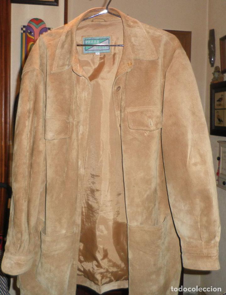 Segunda mano: chaqueta de ante talla 50 - Foto 1