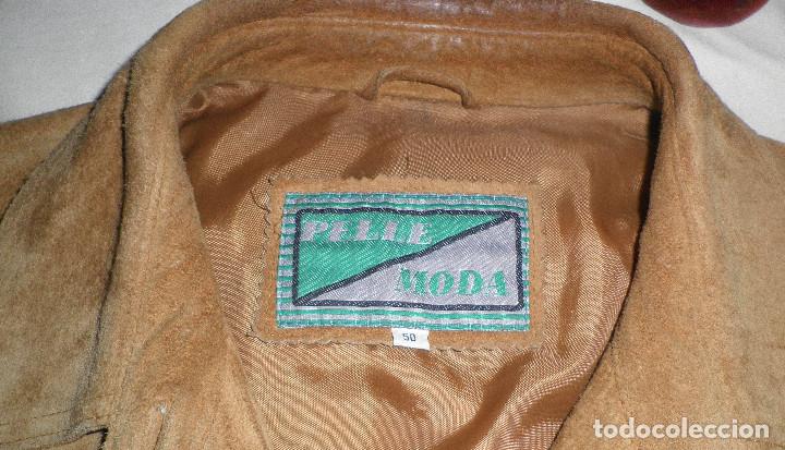 Segunda mano: chaqueta de ante talla 50 - Foto 3