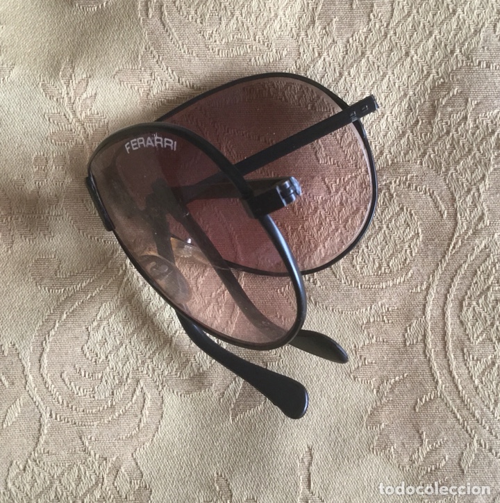 Segunda mano: GAFAS DE SOL VINTAGE PLEGABLES FERRARI - Foto 4