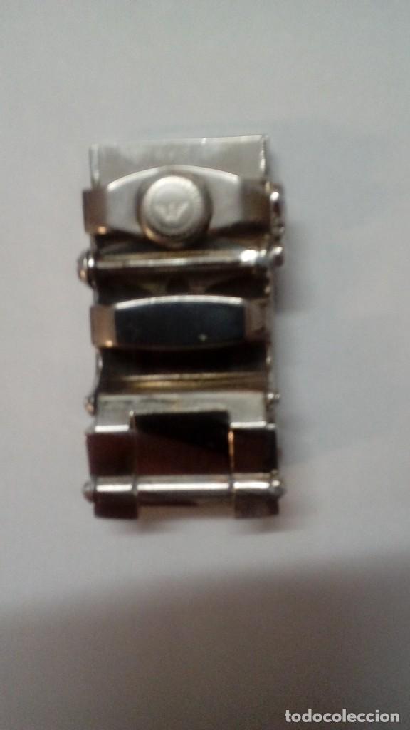Segunda mano: HEBILLA CROMADA PARA CINTURON DE GIORGIO ARMANI DE 7 CMS x 3,5 CMS - Foto 3