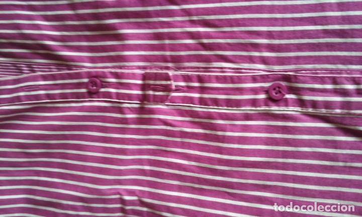 Segunda mano: blusa a rayas blanca y granate - Foto 3