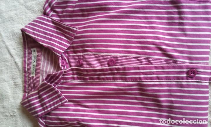 Segunda mano: blusa a rayas blanca y granate - Foto 5