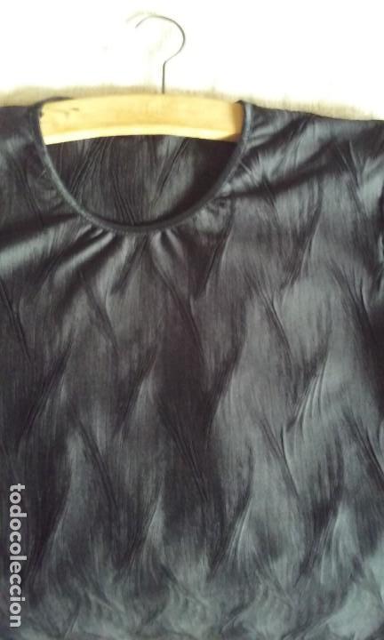 Segunda mano: blusa negra drapeada - Foto 1