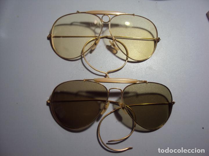 Dos monturas de gafas rayban antiguas - Vendido en Venta Directa - 141321298