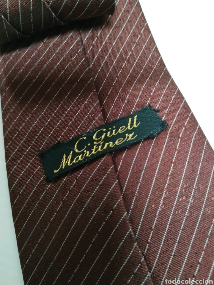 Segunda mano: Corbata vintage C.Guell Mart&iacute;nez - Foto 2