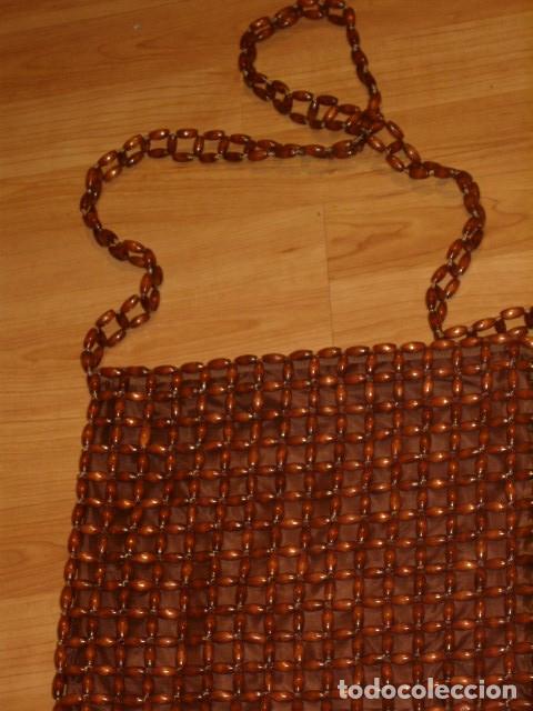 Segunda mano: BOLSO DE BOLAS DE MADERA. - Foto 7