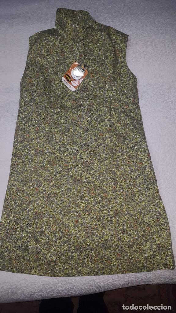 Segunda mano: ANTIGUO VESTIDO BATA MUJER - Foto 4