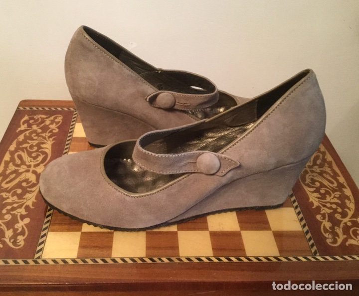 Segunda mano: ZAPATOS C&Oacute;MODOS CU&Ntilde;A ANTE BEIG NUM 38 - Foto 4