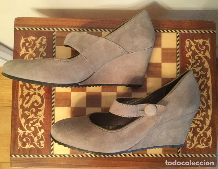 Segunda mano: ZAPATOS C&Oacute;MODOS CU&Ntilde;A ANTE BEIG NUM 38 - Foto 6