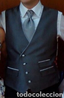 Segunda mano: CHALECO CORBATA BODA NOVIO - Foto 3