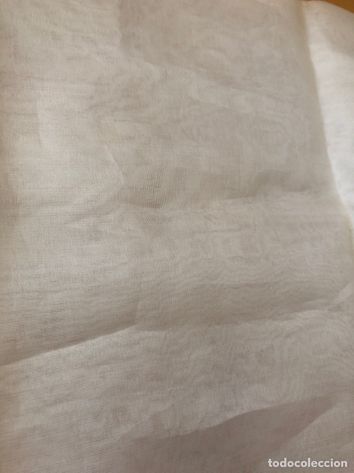 Segunda mano: PRECIOSO CHAL BLANCO - Foto 4