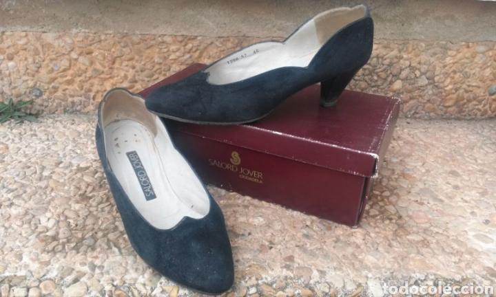 zapato salon ante numero 37 - Comprar ropa y complementos de segunda mano  en todocoleccion - 155096586
