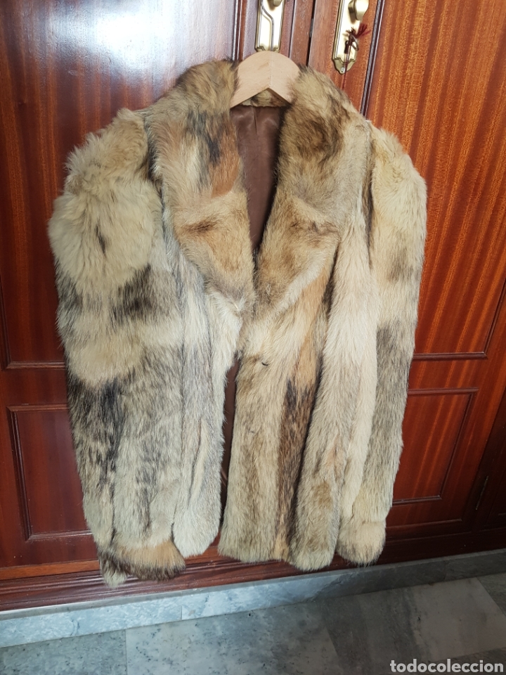 obra maestra Compra rutina abrigo piel de zorro en buen estado - Compra venta en todocoleccion