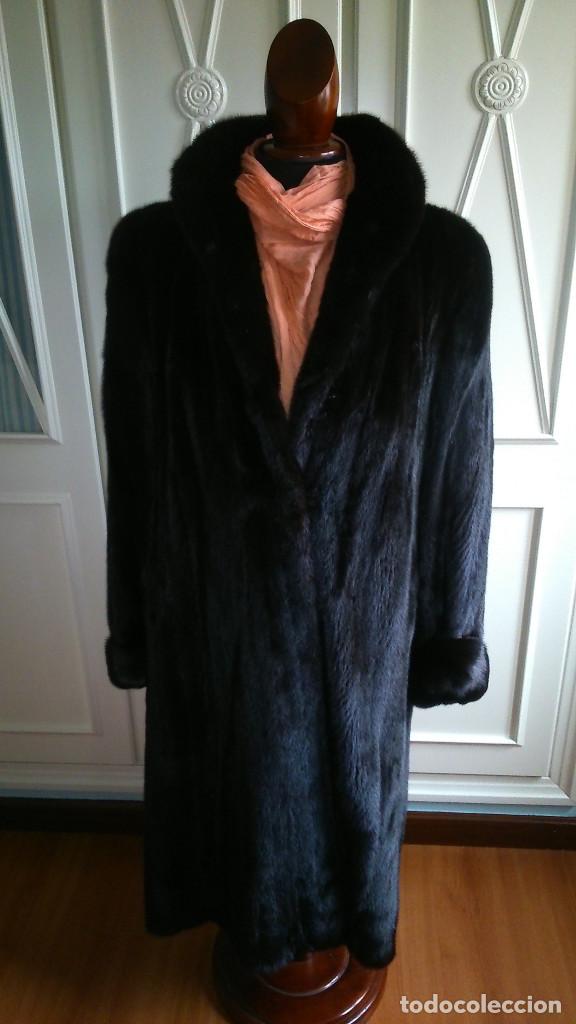 abrigo negro lomos de visón en Buy Second-hand clothing and accessories on todocoleccion